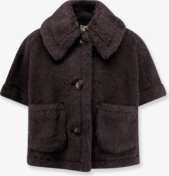 Max Mara Cappotto Newterzo1 in alpaca, lana vergine e seta - MAX MARA - gender_Woman