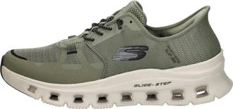 Skechers Sneakers - Heren - Sport - Groen - Maat: 42 EU