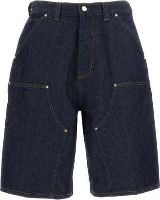 Carhartt Work in Progress Hombre, Pantalones cortos, Azul, Talla: XS