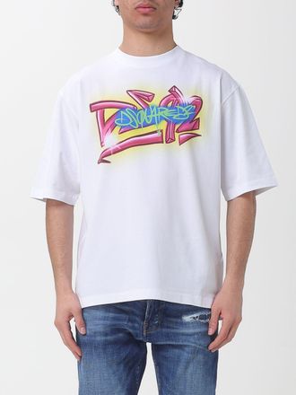 Dsquared2 T-shirt in cotone con logo Dsquared2