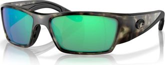 Costa Unisex Corbina Pro Polarized Sunglasses In Wetlands Green Mirror