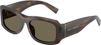 Dolce & Gabbana DG4503 3200/3 Mens Sunglasses Brown Size 57