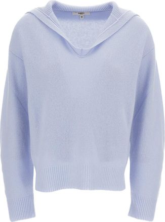 Barena Light Blue Duse Cashmere Polo Shirt