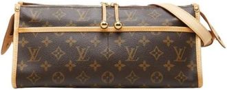 Louis Vuitton Pre-owned Vintage Schoudertas - Dames - Vintage Schoudertas - Bruin - ONE Size - Leer - Vintage