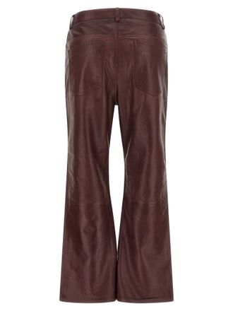 Rotate Flared Pants - Burgundy