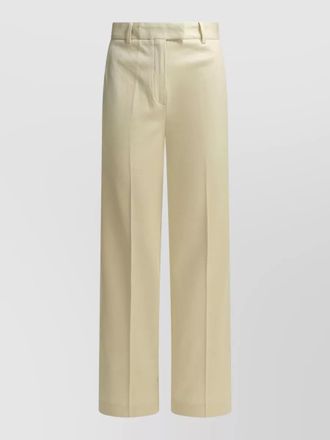 Circolo 1901 trousers belt loops back pocket button detail