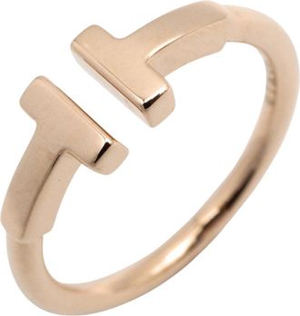 Tiffany & Co. Gold Pink Gold (18K) Band Ring (Pre-Owned)