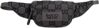 Gucci Pre-owned Belt Bag - Dames - Vintage Heuptassen - Grijs - ONE Size - Leer - Vintage