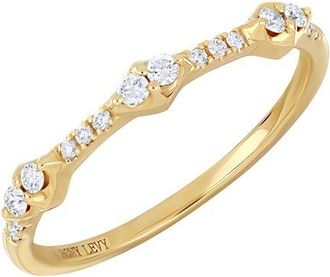 Bony Levy Monaco 18K 0.21 Ct. Tw. Diamond Stackable Ring