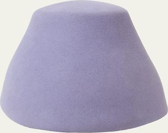 Loro Piana Sitra My Felt Rabbit Fur and Cashmere Hat