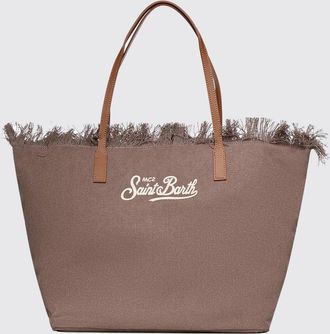 MC2 Saint Barth Borsa a spalla in misto cotone con logo