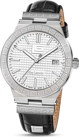 Guy Laroche Sacha Quartz Silver Dial Mens Watch GLWGA0000401
