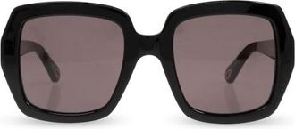 Chlo&eacute; Zonnebril Marcie - Dames - Zonnebrillen - Zwart - 53 MM - Accessoires