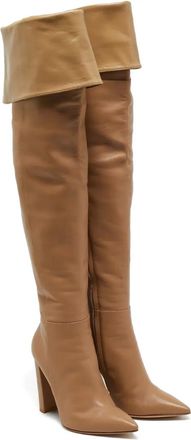 Gianvito Rossi Stivali in pelle - Marrone