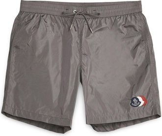Moncler ARCHIVE LOGO SWIMSHORTS Size: M, colour: GREY