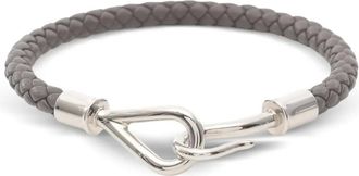 Herm&egrave;s Bracciale Jumbo in pelle anni 2010 - Grigio