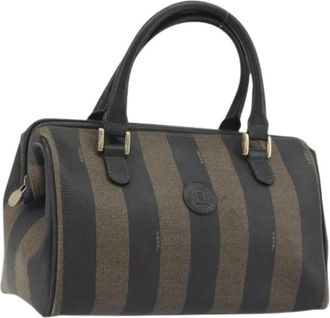 Fendi Pre-owned Vintage Boston Bag - Dames - Vintage Handtas - Bruin - ONE Size - Leer - Vintage
