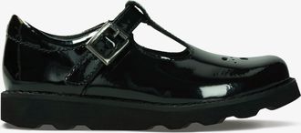 Clarks Crown Wish Zwarte Pat Laarzen