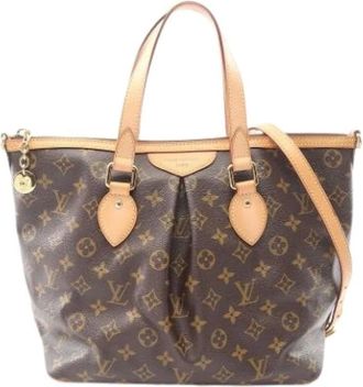 Louis Vuitton Pre-owned Handbags, female, Brown, Size: ONE SIZE Pre-owned Palermo PM Handbag