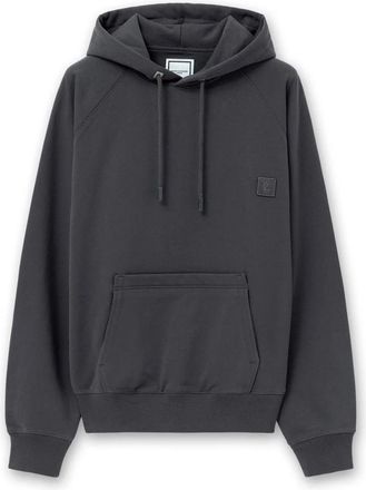Wooyoungmi Back Logo Hoodie - Heren - Hoodies - Grijs - S - Katoen - Hoodies & sweatvesten