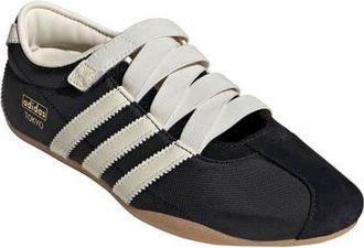 adidas Tokyo Sneaker in Black/Cream White/Gold at Nordstrom, Size 10.5