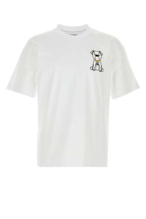Fendi White Cotton T-shirt