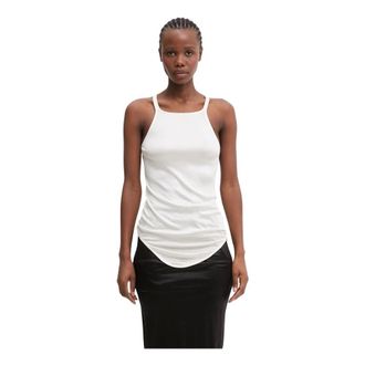 Rick Owens Canotta Racer Back - - Tops - Donna - Beige - S
