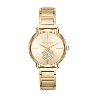 Michael Kors Accessoires, Dames, Geel, ONE Size, Portia Horloge