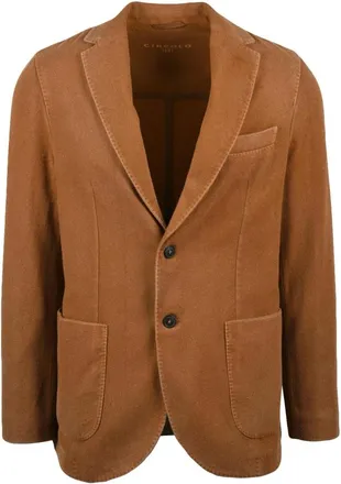 Circolo 1901 Jassen, Heren, Bruin, L, Wol, Blazer Sfiancato