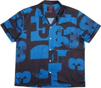 Deus Hombre, Camisas, Azul, Talla: M