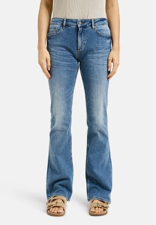 Smith & Soul Bootcut-Jeans SMITH & SOUL, Damen, Gr. 26, L&auml;nge 30, denim, Denim/Jeans, Obermaterial: 94% Baumwolle, 6% Elasthan, bootcut fit lang, Jeans Bootcut-Jea