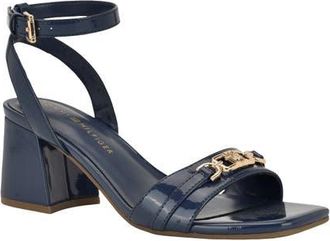 Tommy Hilfiger Raneen Ankle Strap Sandal in Blue at Nordstrom, Size 8.5