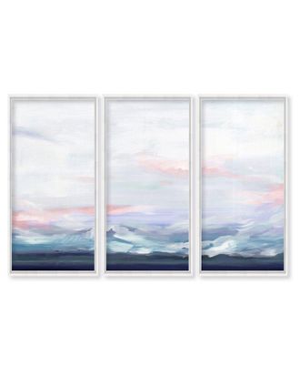 Ready2HangArt Cool Horizon Triptych By Jenny Westenhofer Wall Art