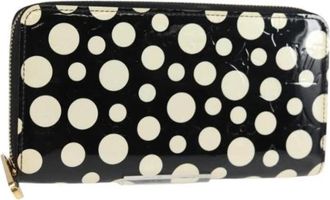 Louis Vuitton Tweedehands leren portemonnees - Dames - Vintage Accessoires - Zwart - ONE Size - Leer - Vintage