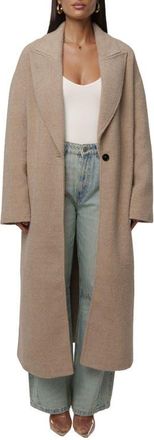 JLUXLABEL Dion Oversize Coat in Sand at Nordstrom, Size Large