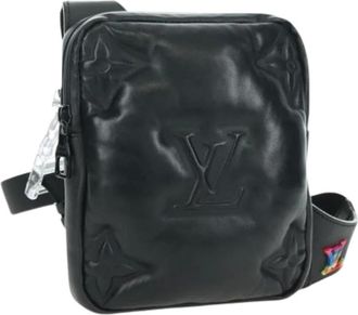 Louis Vuitton Pre-owned Cross Body Bags, female, Black, Size: ONE SIZE Pre-owned Asymmetrical Sling Bag