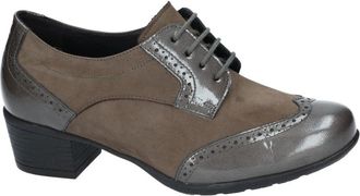 Solidus Kerry Pump - Dames - Laarzen met Hak - Beige - 41 1/2 EU - Wol - Schoenen