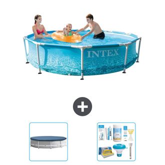 Intex Piscina Con Estructura Redonda - 305x76 Cm - 5-piezas S22436
