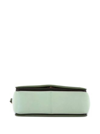 Celine Frame Leather Medium shoulder bag - Verde