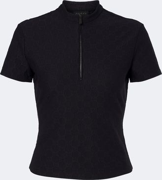 Gucci Top de jacquard GG