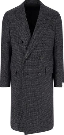 Caruso Cappotto Doppiopetto In Cashmere