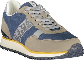 Napapijri Colorblock Lace-Up Sneakers - Blue