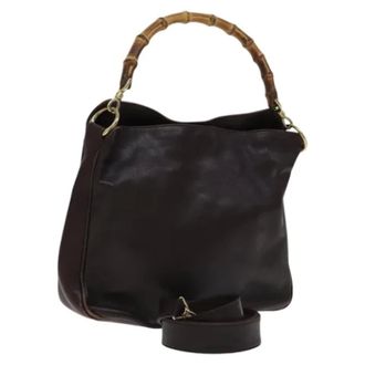 Gucci Pre-owned borse di pelle - - Pre-owned - Donna - Marrone - ONE SIZE