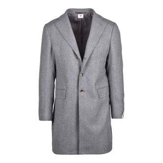 LUIGI BORRELLI NAPOLI Uomo, Cappotti, Grigio, XL, new