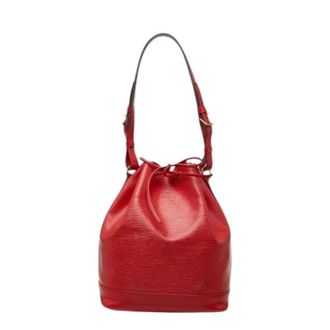 Louis Vuitton Pre-owned Bucket Bags, female, Red, Size: ONE SIZE Pre-owned Vintage Bucket Bag