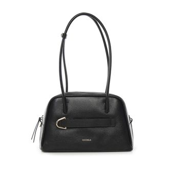 Coccinelle Shoulder Bag - Dames - Schoudertassen - Zwart - ONE Size - Leer - Tassen