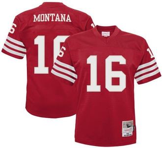 Mitchell & Ness Infant Mitchell & Ness Joe Montana Scarlet San Francisco 49ers 1990 Retired Legacy Jersey at Nordstrom, Size 18M