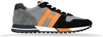 Hogan Heren Veterschoenen Sneakers - Heren - Sneakers - Veelkleurig - 40 EU - Leer - Schoenen