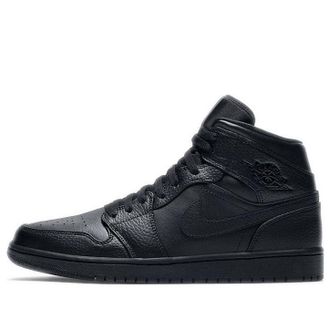 Nike Jordan Air Jordan 1 Mid Triple Black 2020 554724-091