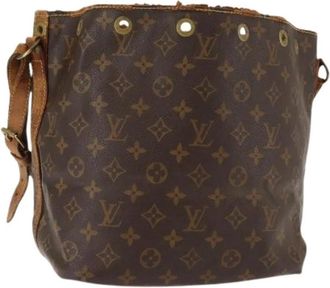 Louis Vuitton Pre-owned Bucket Bags, female, Brown, Size: ONE SIZE Pre-owned Vintage Bucket Bag